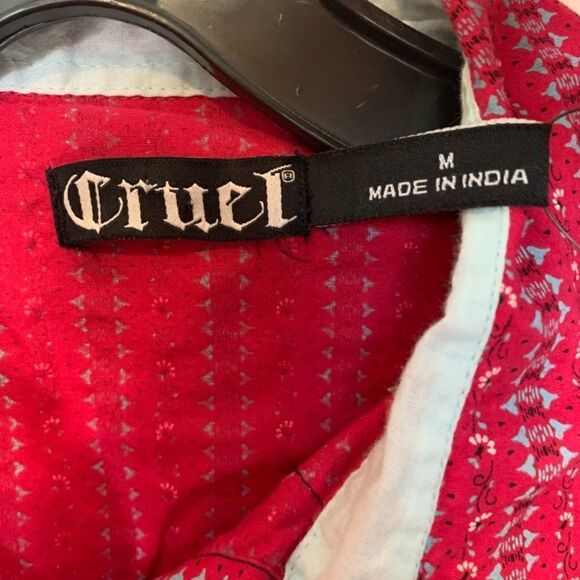 Cruel Black Snap Button Long Sleeve Western Shirt - Picture 5 of 7